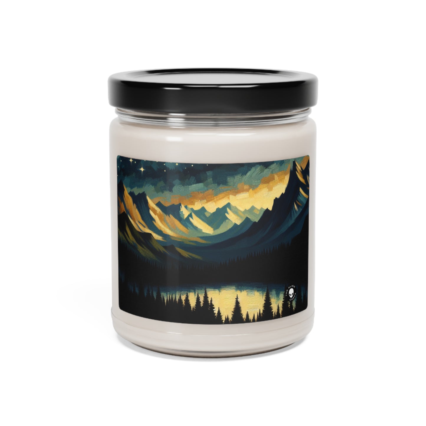 "Silent Sentinel of the Shadowed Woods" - The Alien Scented Soy Candle 9oz Tenebrism