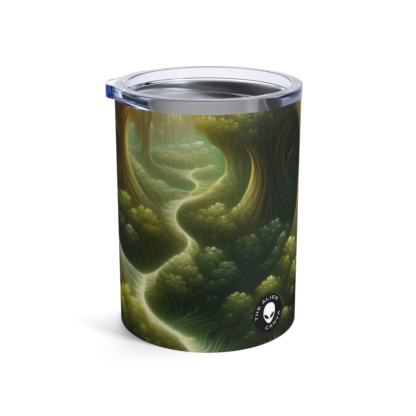 "Watchful Woods: The Path to Enchantment" - The Alien Tumbler 10oz