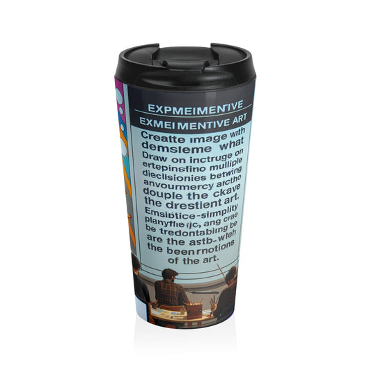 "Found Objects in Motion: A Fluxus Experiment" - The Alien Stainless Steel Travel Mug Fluxus