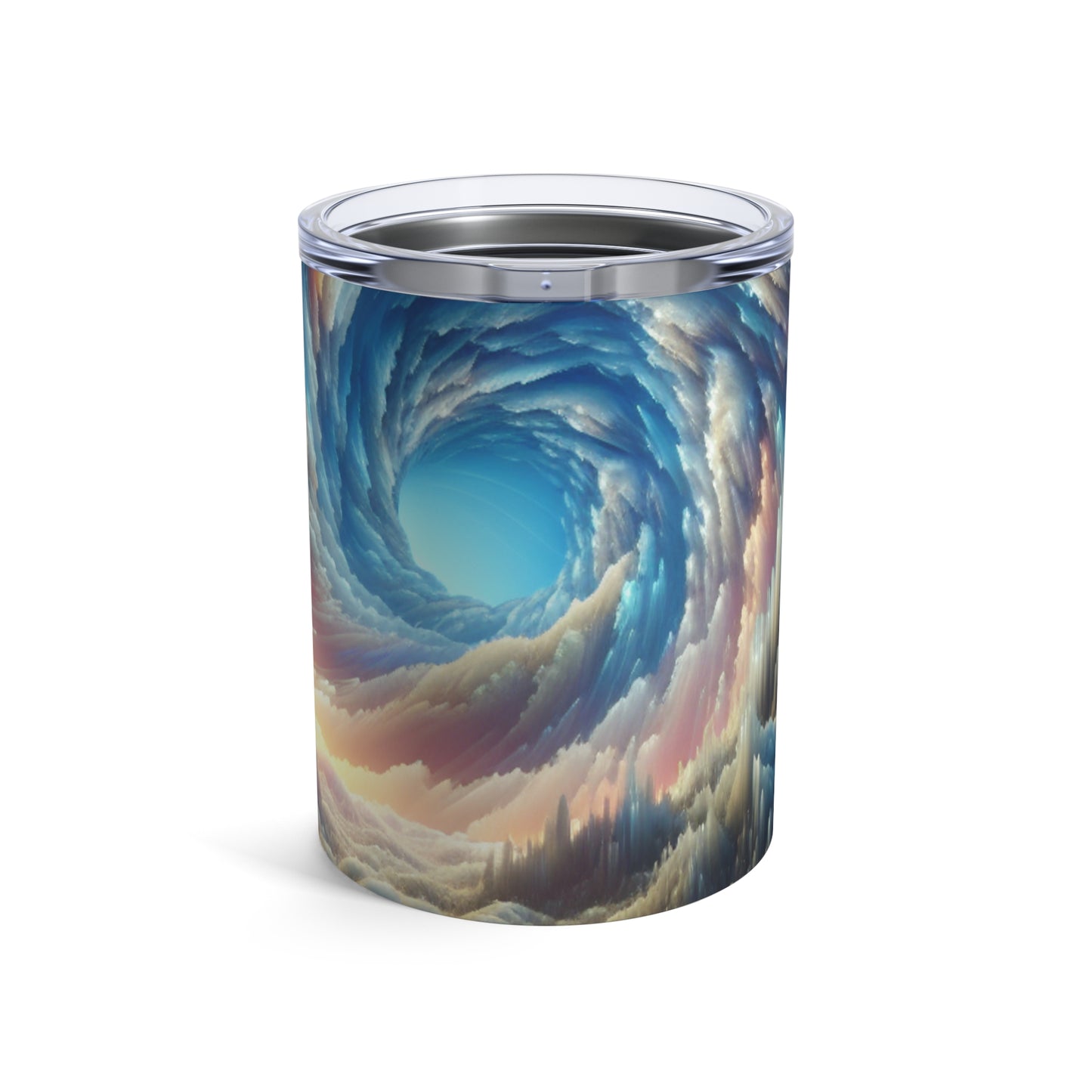 Crystal Peaks and Colorful Skies - The Alien Tumbler 10oz