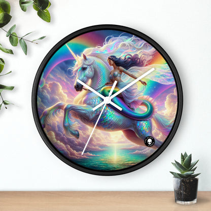 "Mermaid and Unicorn Adventure" - The Alien Wall Clock