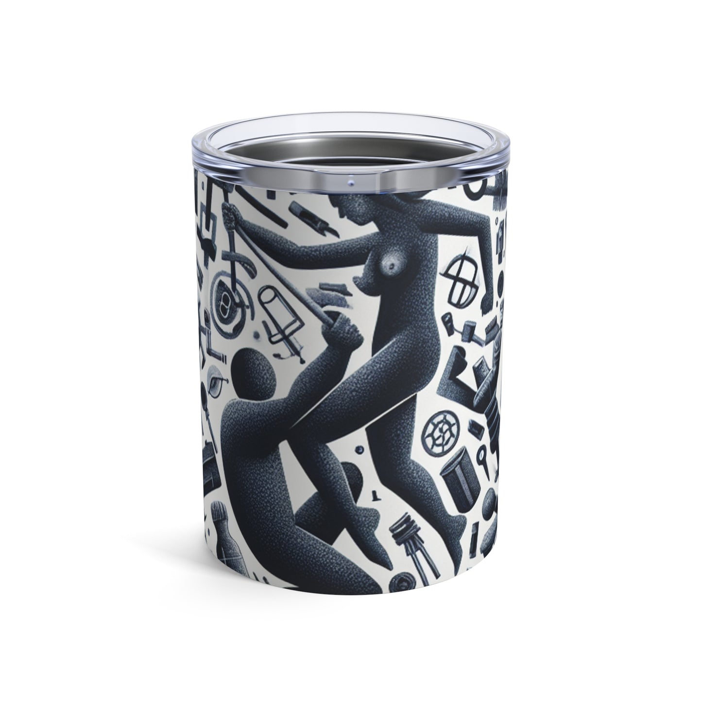 "Lucha por el poder: una celebración de la resistencia" - The Alien Tumbler 10oz Transgressive Art