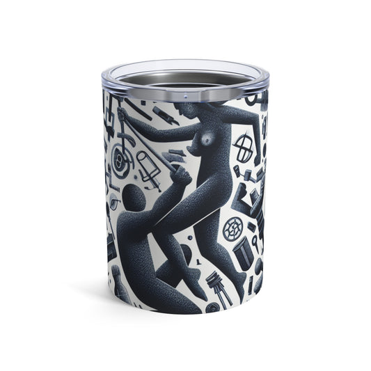 "Power Struggle: A Celebration of Resistance" - The Alien Tumbler 10oz Transgressive Art