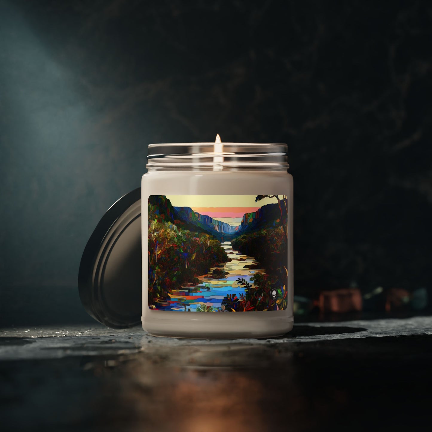 "Amazonian Kaleidoscope" - The Alien Scented Soy Candle 9oz