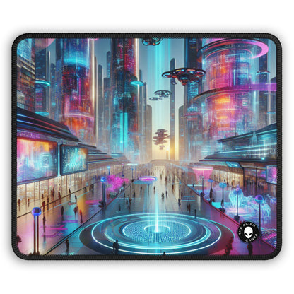 "Evolución digital: una experiencia de arte tecnológico" - The Alien Gaming Mouse Pad Electronic Art