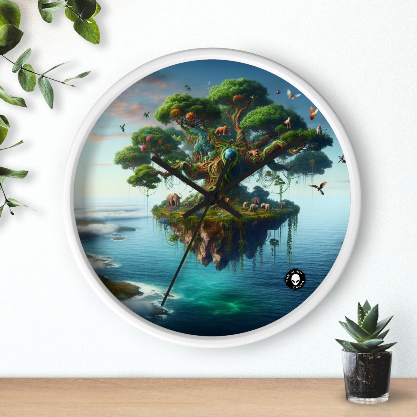 "Fantasy Island: The Giant Tree of Dreams" - The Alien Wall Clock