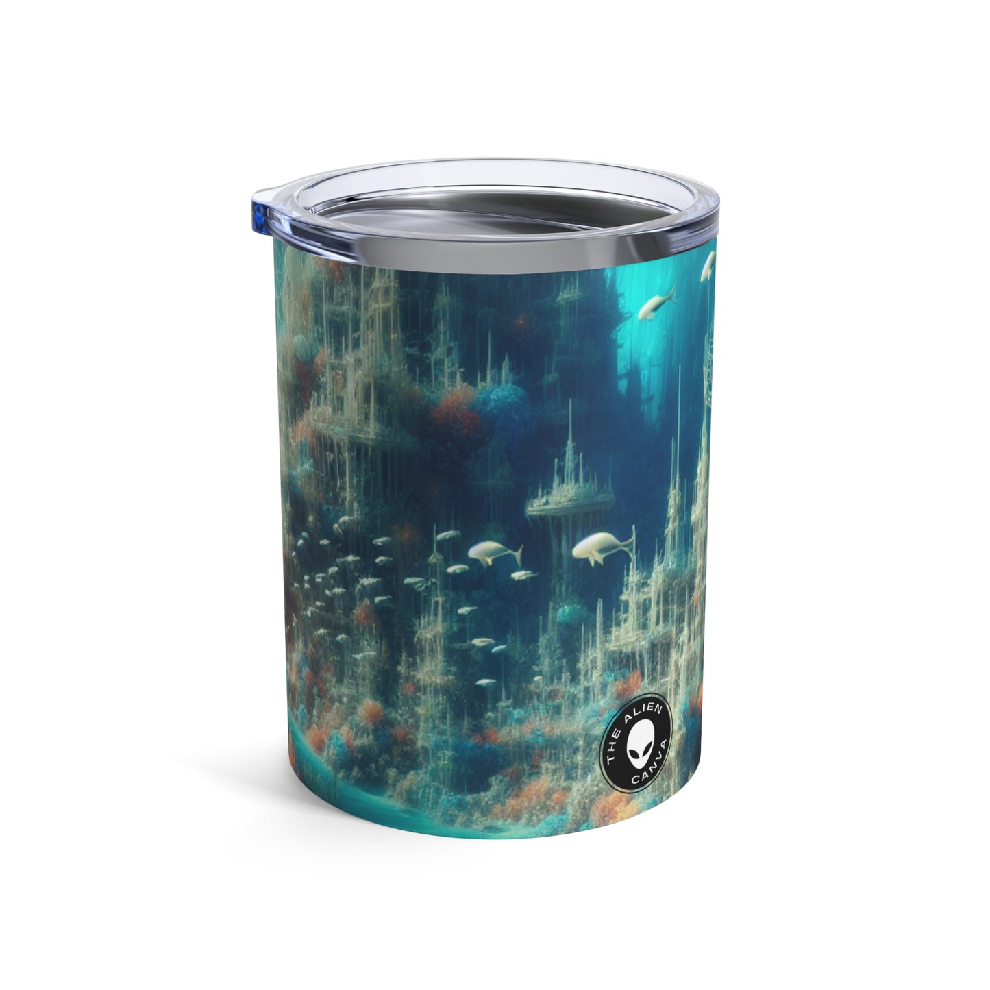 "Deep Sea Dreamscape" - The Alien Tumbler 10oz