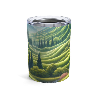 "Seasons in Serenity: An Environmental Art Journey" - The Alien Tumbler 10oz Environmental Art