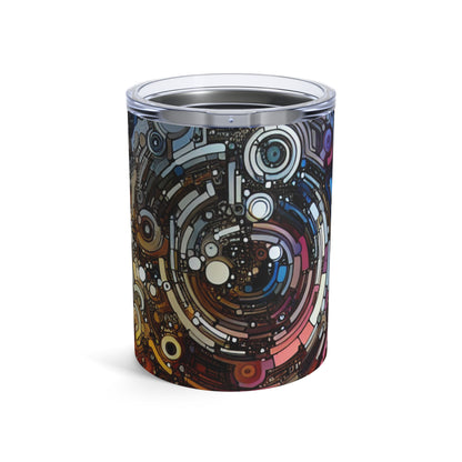 "Poder deconstructivo: una exploración postestructuralista del lenguaje" - The Alien Tumbler 10oz Arte postestructuralista