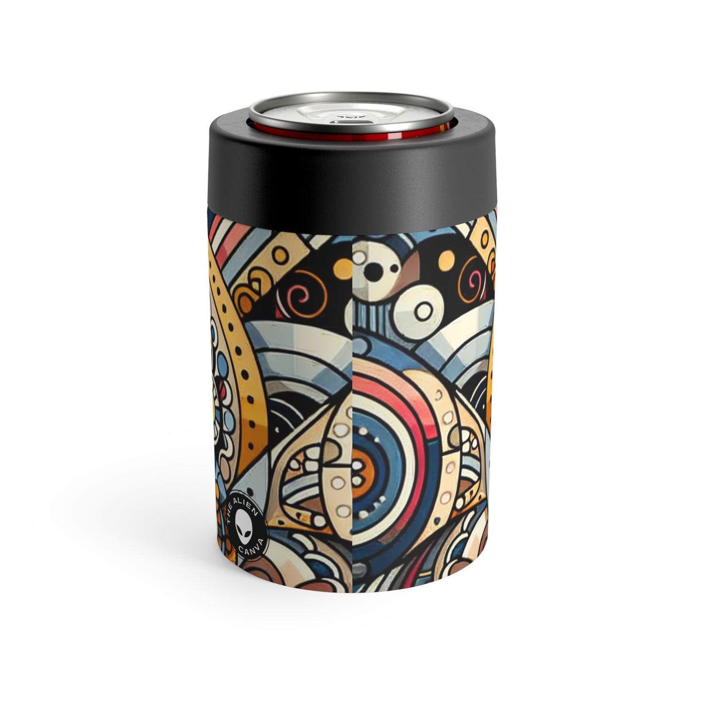"Moroccan Mosaic Masterpiece" - The Alien Can Holder Pattern Art