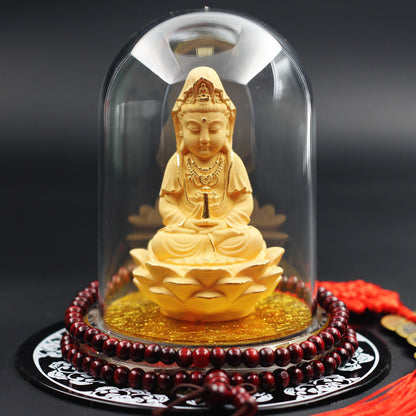 Buddha statue car decoration