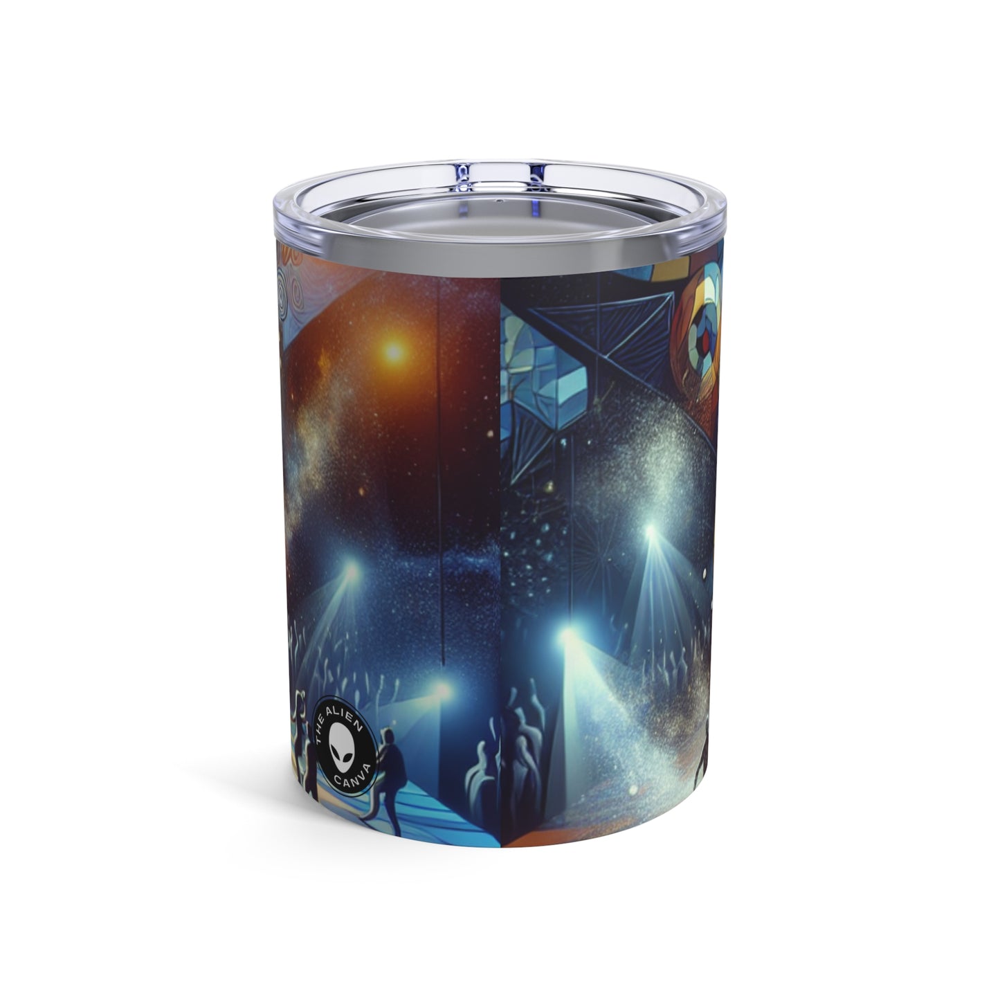 "El vuelo del artista: una danza sincronizada con la naturaleza" - The Alien Tumbler 10oz Performance Art