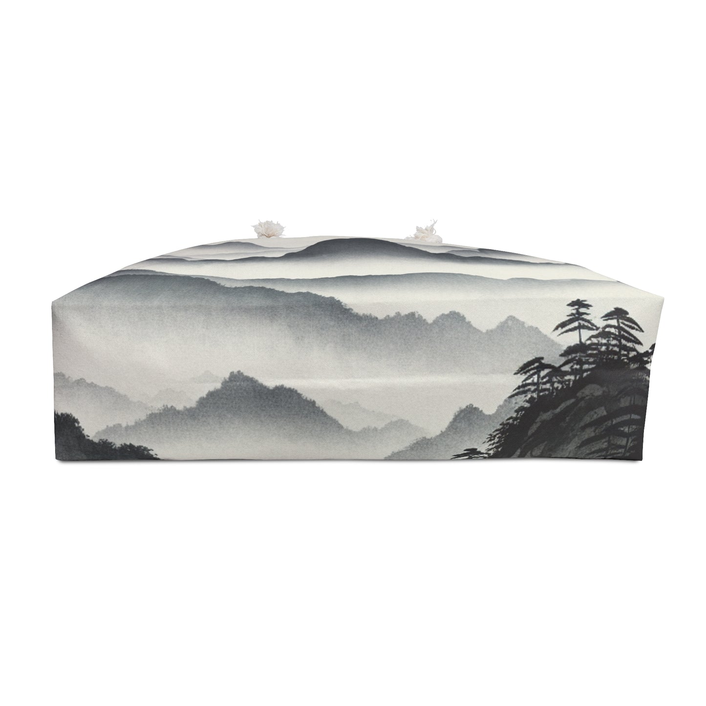 "Harmonious Ink: Capturing the Tranquility of a Zen Garden" - The Alien Weekender Bag Ink Wash Painting