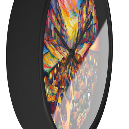 "Jungle Fauvism" - The Alien Wall Clock Fauvism