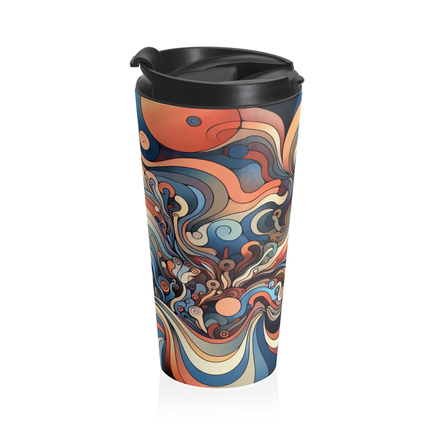 "Unleashing the Unconscious: A Surrealistic Exploration" - The Alien Stainless Steel Travel Mug Surrealist Automatism