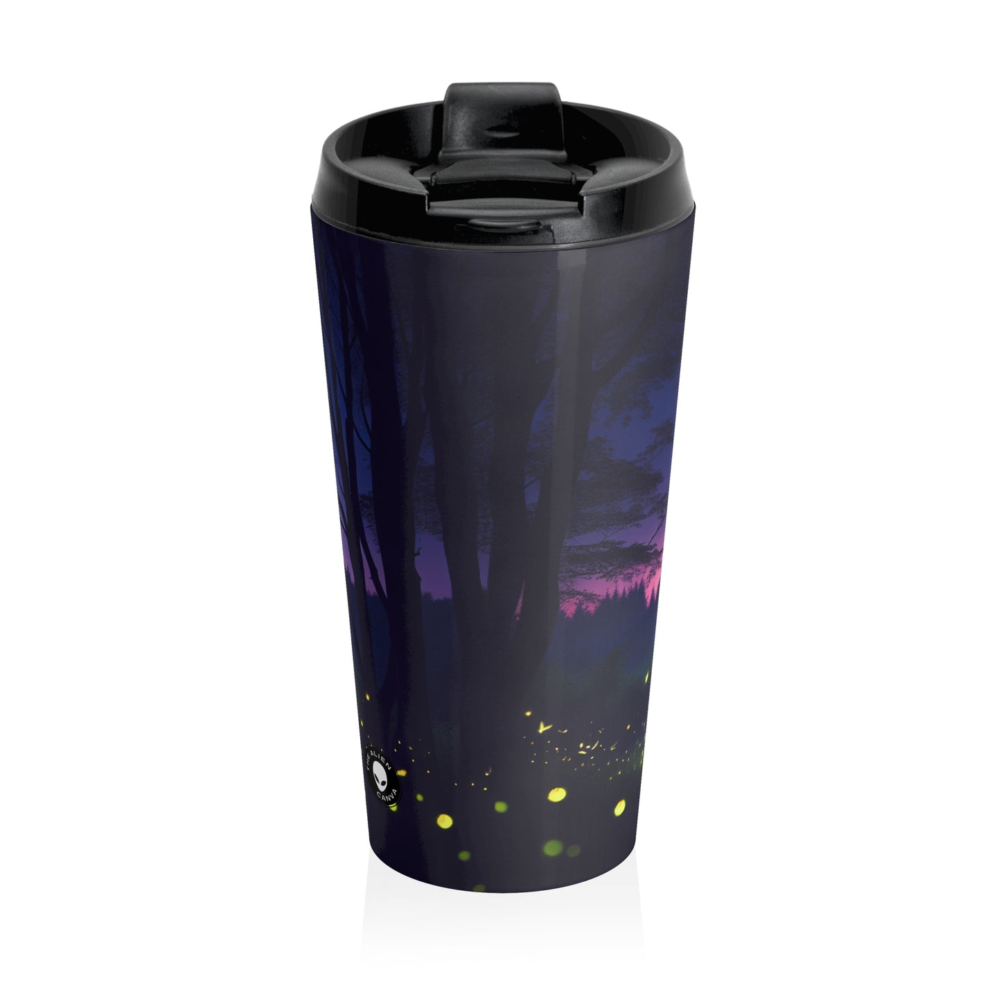 « Twilight Serenity : Firefly Dance » – La tasse de voyage en acier inoxydable Alien