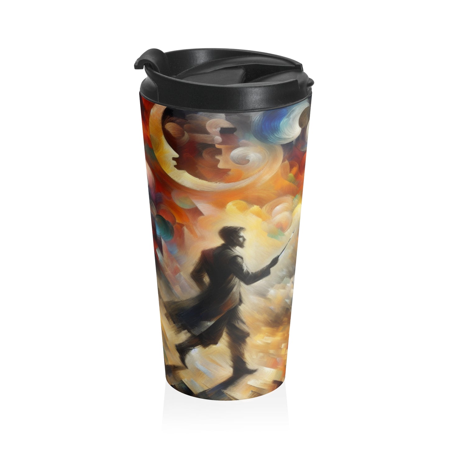 "Metamorphosis in the Enchanted Forest" - The Alien Stainless Steel Travel Mug Symbolism