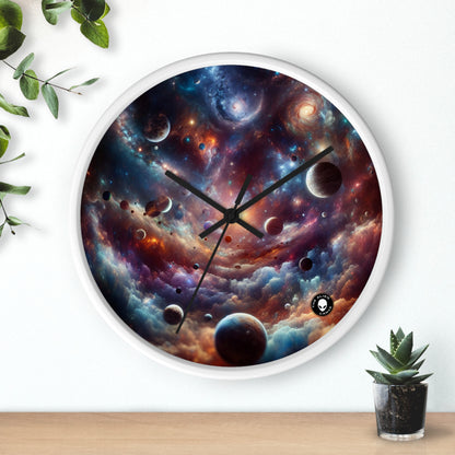 "Galactic Symphony" - The Alien Wall Clock