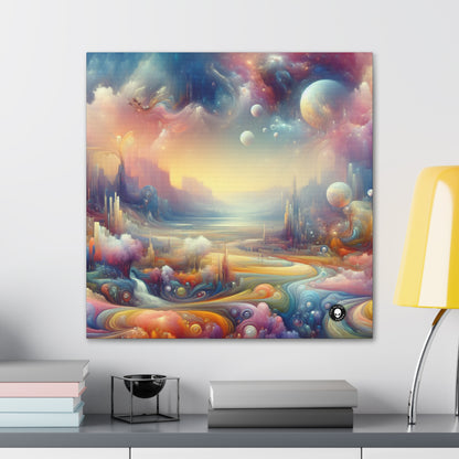 "Dreamscape Delights: A Surreal Painting" - The Alien Canva