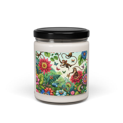 "Monkeying Around in the Jungle" - The Alien Scented Soy Candle 9oz