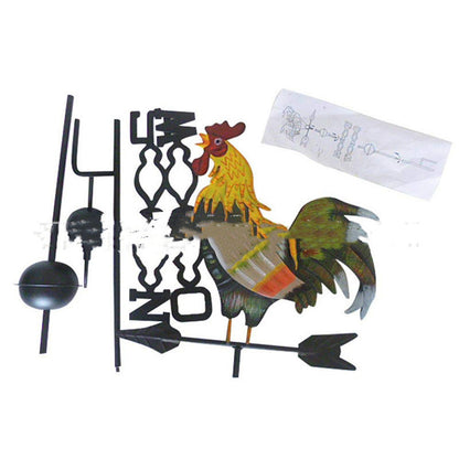 Spinner Wind Direction Farm Scene Stake For Garden Yard Decoration Garden Weathervane