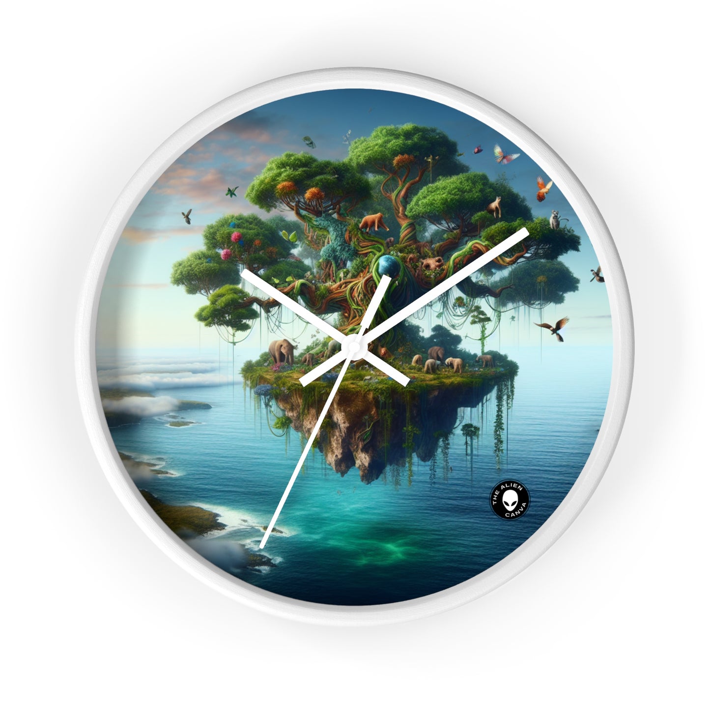 "Fantasy Island: The Giant Tree of Dreams" - The Alien Wall Clock