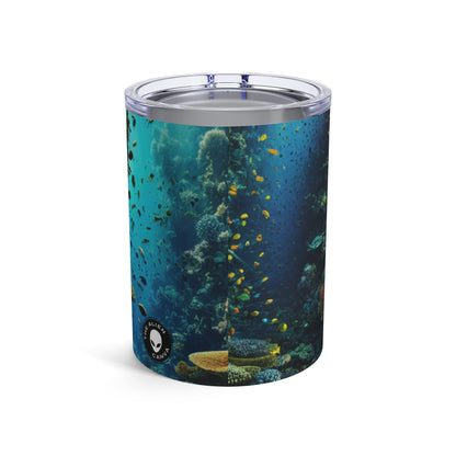 "Whimsical Underwater World" - The Alien Tumbler 10oz