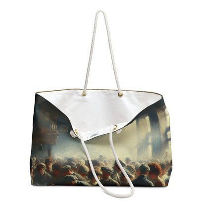 Title: "Conversations for Change" - The Alien Weekender Bag Social Realism