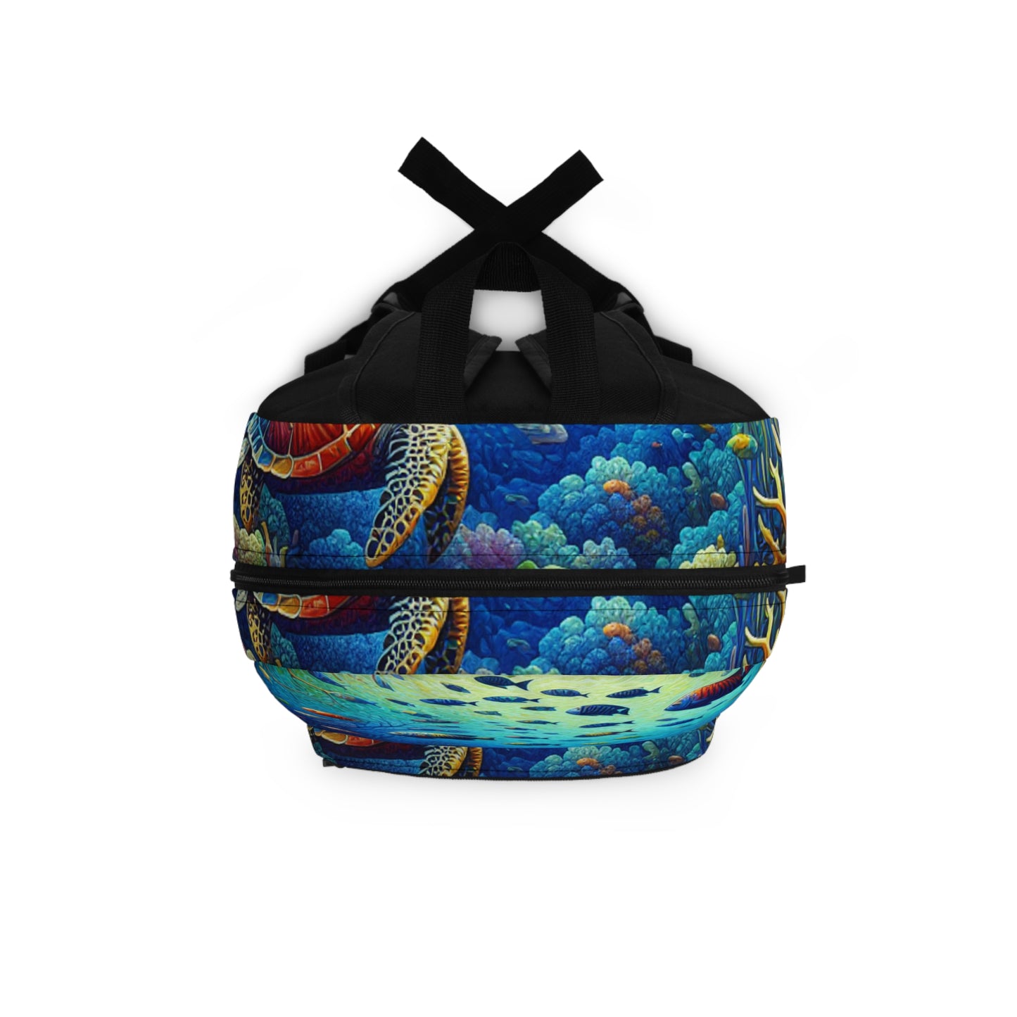 "Marine Paradise: Colorful Coral Reef Wildlife" - The Alien Backpack