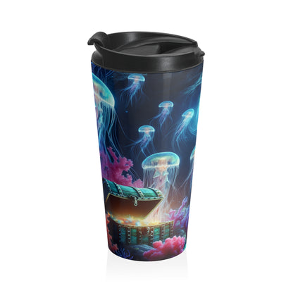 "Treasures of the Deep" - The Alien Stainless Steel Travel Mug