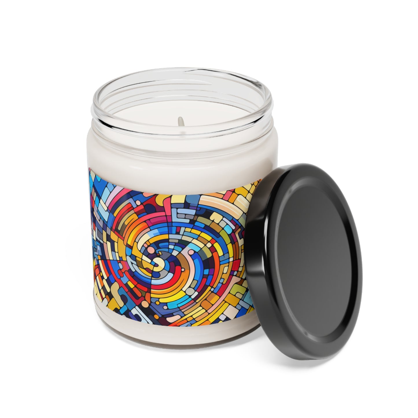 "Endless Possibilities" - The Alien Scented Soy Candle 9oz Abstract Art Style