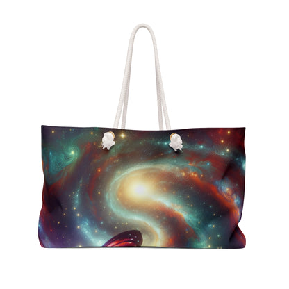 "Galactic Butterfly: A Cosmic Spectacle" - The Alien Weekender Bag