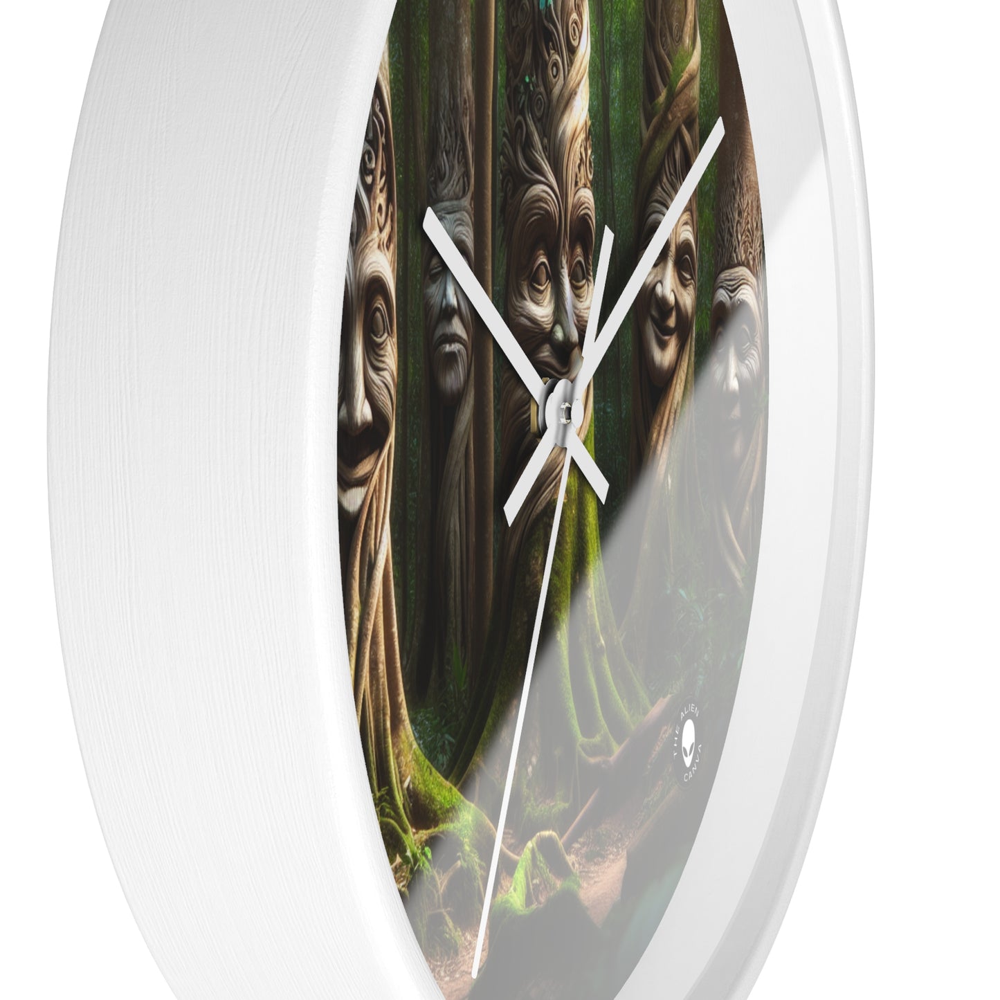 "The Chatty Forest: Conversations Among Trees" - The Alien Wall Clock