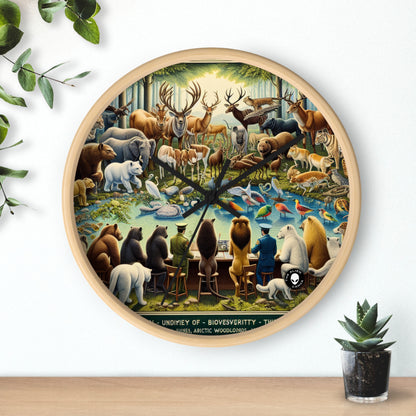 "United Wildlife: Guardians of Gaia" - The Alien Wall Clock