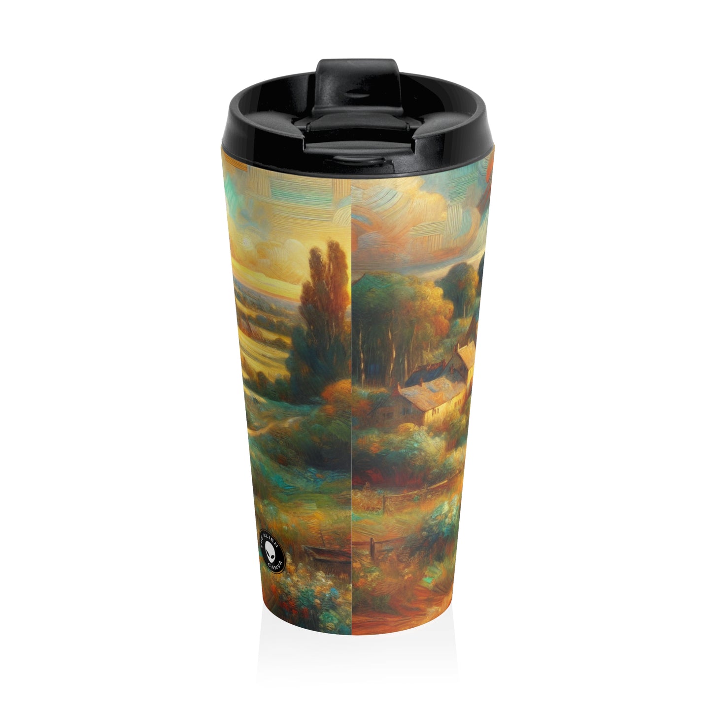 "Fairy Forest Twilight" - The Alien Stainless Steel Travel Mug Neoromanticism