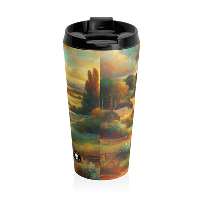 "Fairy Forest Twilight" - The Alien Stainless Steel Travel Mug Neoromanticism