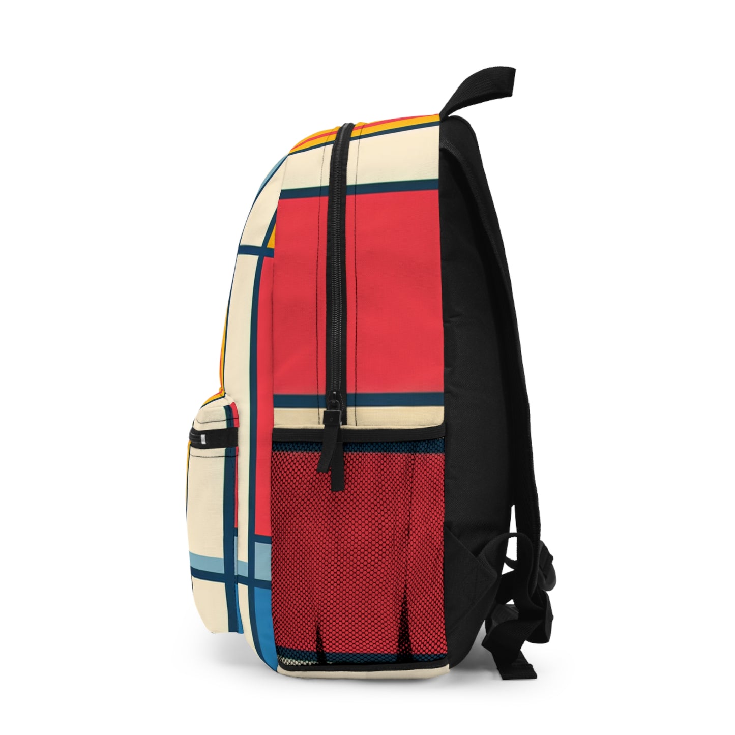 "De Stijl Grid: una composición de color minimalista" - The Alien Backpack