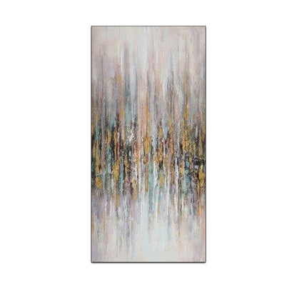 Pure Hand-painted Hotel Decoration Bedside Modern Minimalist Abstract Painting