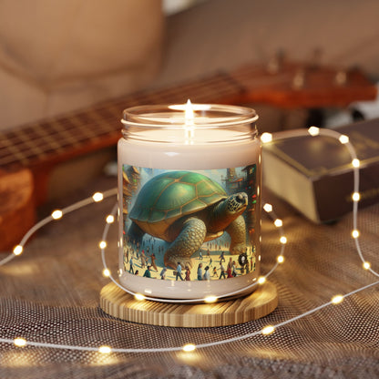 "Marvelous Turtle in the City" - The Alien Scented Soy Candle 9oz