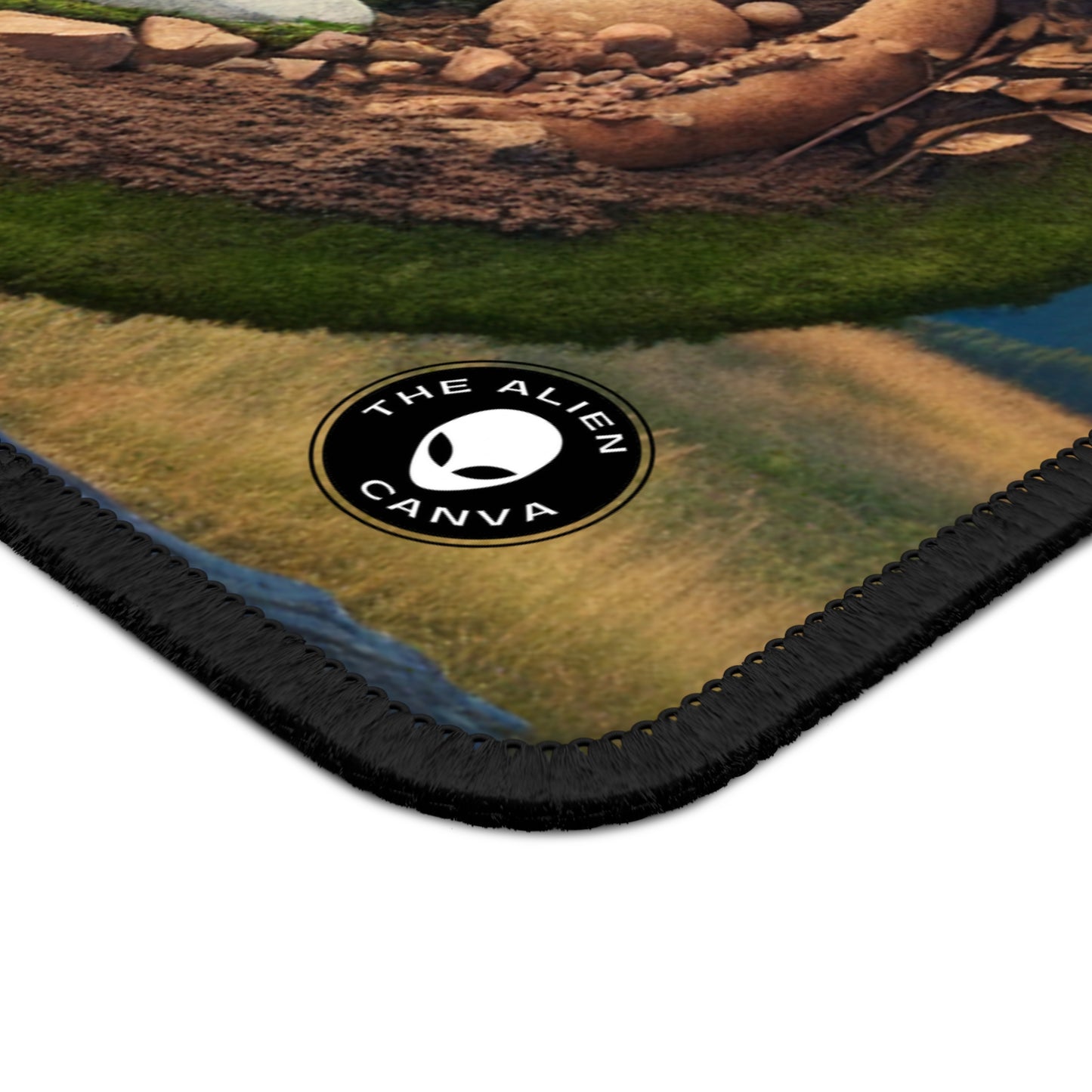 "Sahara Sands: Aerial Earth Art Installation" - The Alien Gaming Mouse Pad Earth Art
