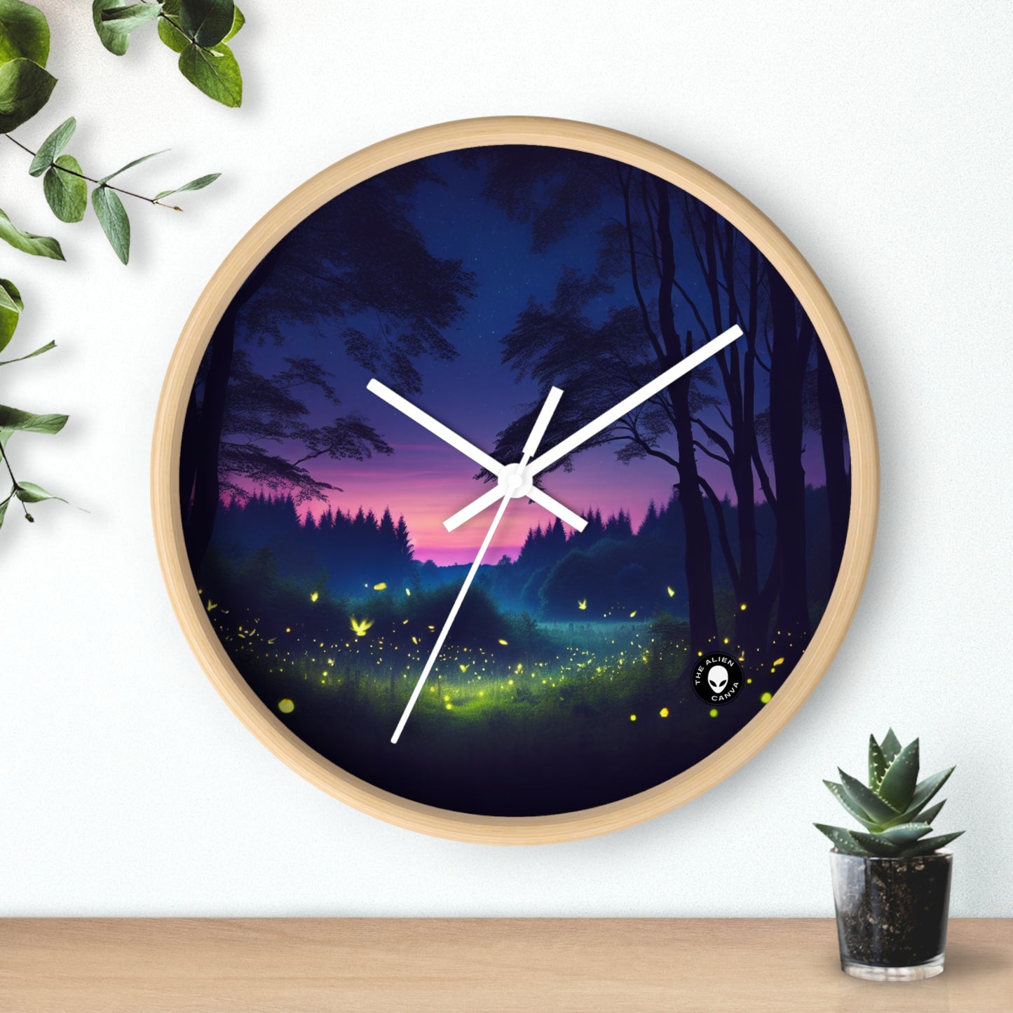 "Twilight Serenity: Firefly Dance" - The Alien Wall Clock