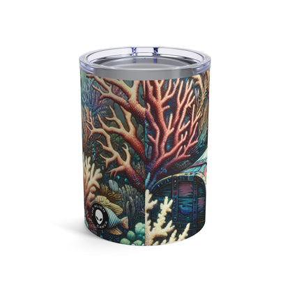 « Pays des merveilles sous-marin » – Le verre Alien 10oz