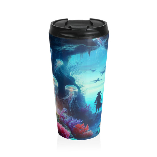 "Treasures of the Deep" - The Alien Stainless Steel Travel Mug