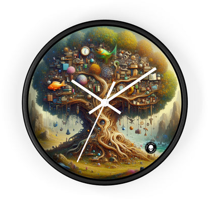 "The Tree of Curiosities" - The Alien Wall Clock