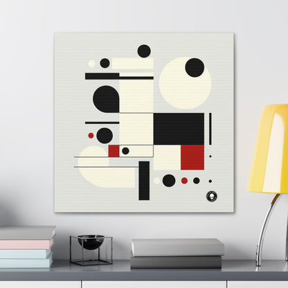 "Equilibrio dinámico: una exploración suprematista" - El suprematismo alienígena de Canva