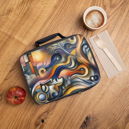 "Everyday Enchantment: A Surreal World in Motion"- The Alien Lunch Bag Surrealist Automatism