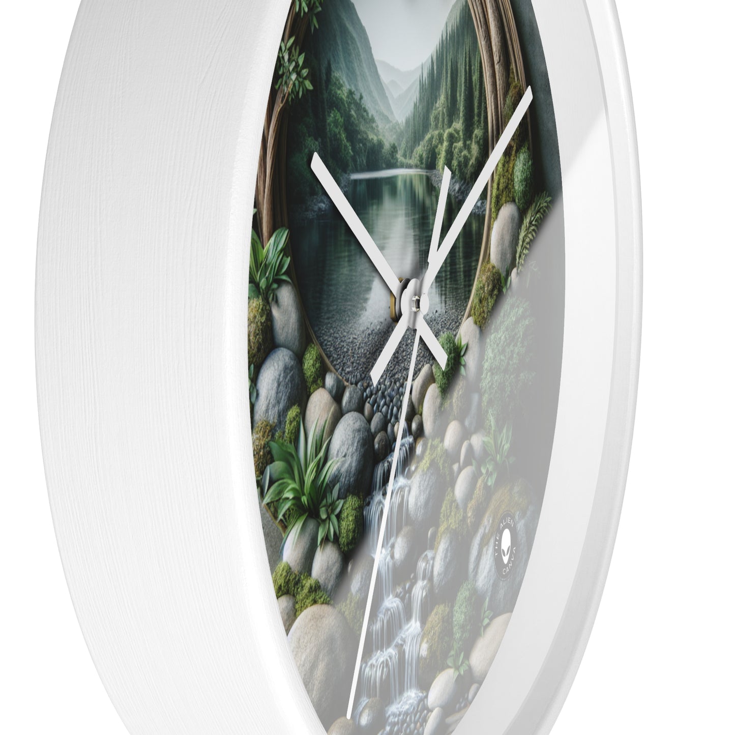 "Eco-Unity: A Multi-Sensory Sculptural Journey" - The Alien Wall Clock Environmental Sculpture