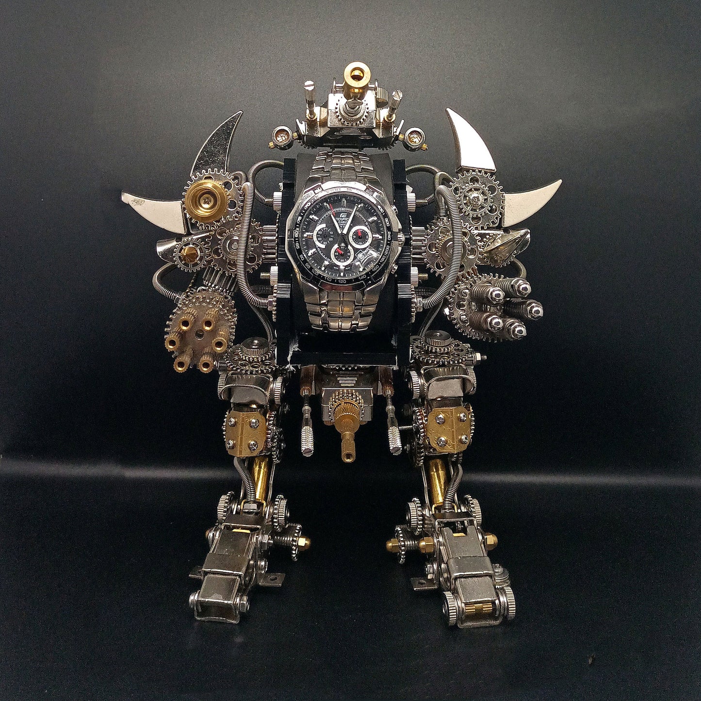 Figura creativa mecánica Steam Punk