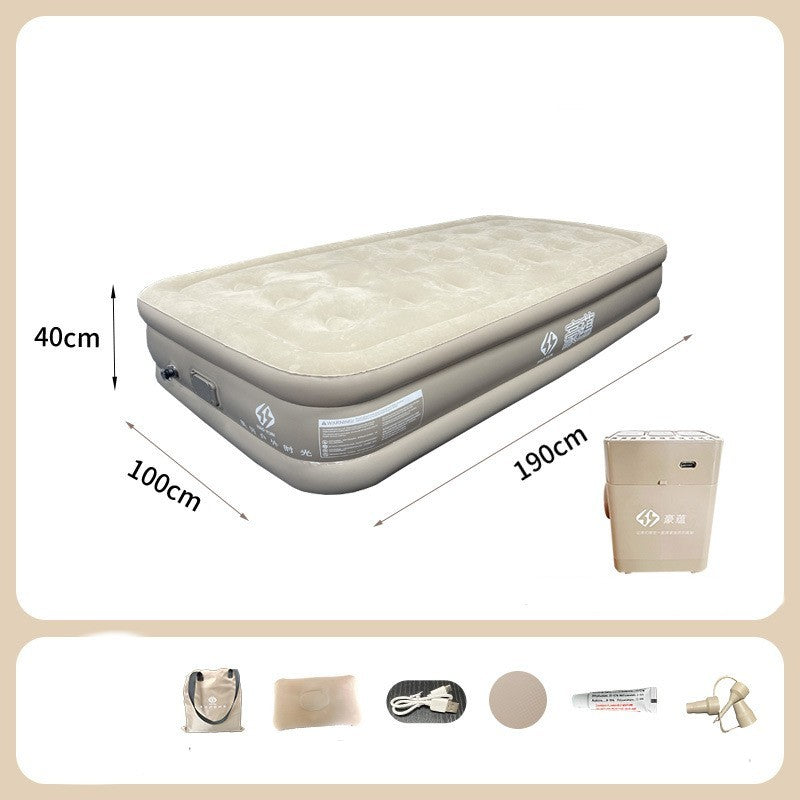 Thickened Flocking Bed Folding Floatation Bed