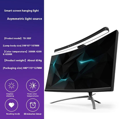 Pantalla Colgante Luz Monitor de Computadora Luz Colgante Protección para los Ojos